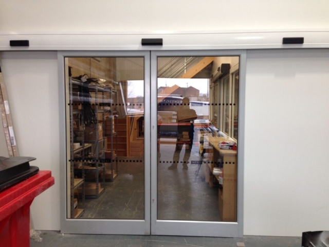 Commercial door repair work by Door Repairs UK Ltd in Yorkshire