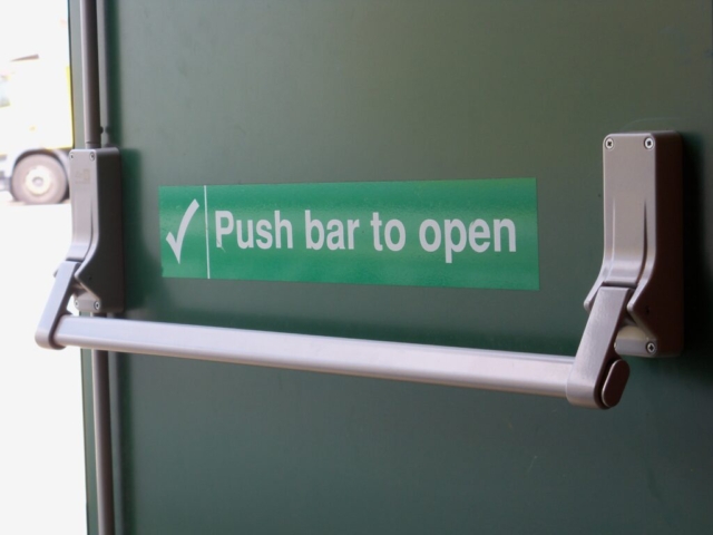 Panic Bar 1024x768 640x480 c - commercial door repairs by Door Repairs UK Ltd